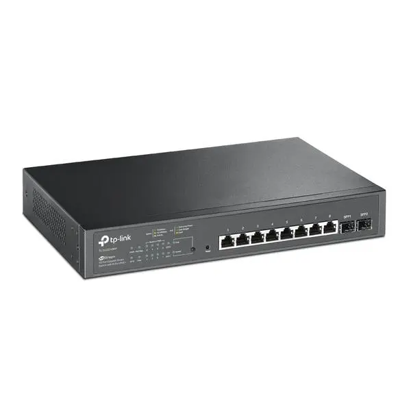 10-портов JetStream Gigabit Smart комутатор TP-Link TL-SG2210MP с 8 PoE+ порта (v)