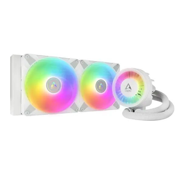 Охладител за процесор Arctic Liquid Freezer III 280 White A-RGB, ACFRE00151A - ARCTIC-FAN-ACFRE00151A