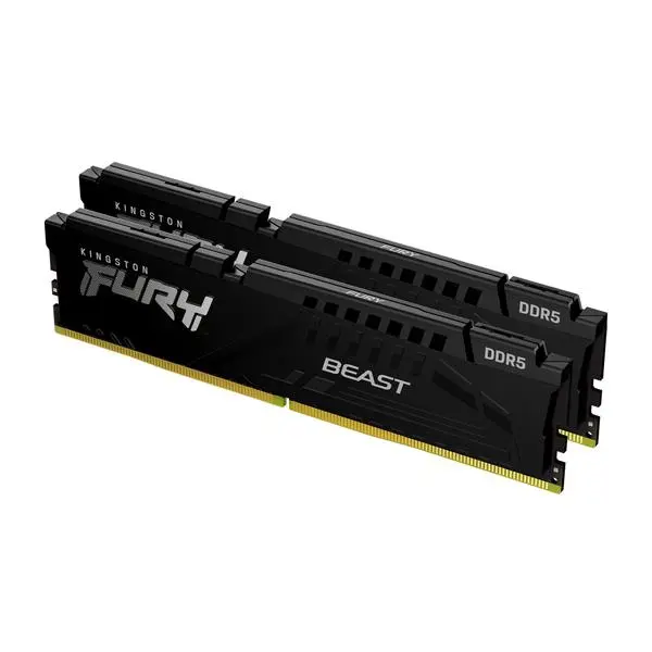 Kingston FURY Beast Black 16GB(2x8GB) DDR5 5600MHz CL40 KF556C40BBK2-16 -  KF556C40BBK2-16