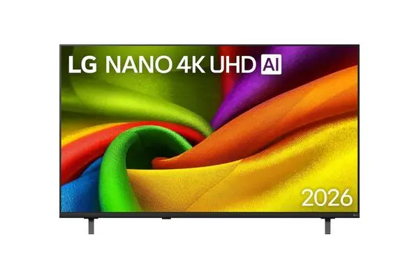 LG  55" 4K HDR UHD, 3840x2160, DVB-T2/C/S2, AI Alpha 7, HDR 10, webOS 26, ThinQ AI, VRR, ALLM, HGiG, WiFi - 55NU8E0B3LA