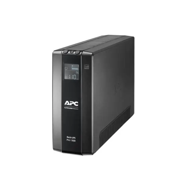 APC Back UPS Pro BR 1300VA, 8 Outlets, AVR, LCD Interface - BR1300MI