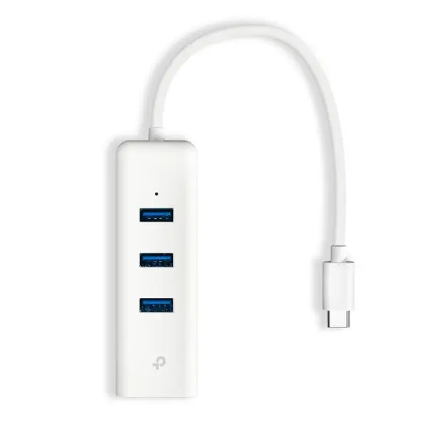 USB Type-C 3-портов хъб и гигабитов Ethernet адаптер TP-Link UE330C (v)