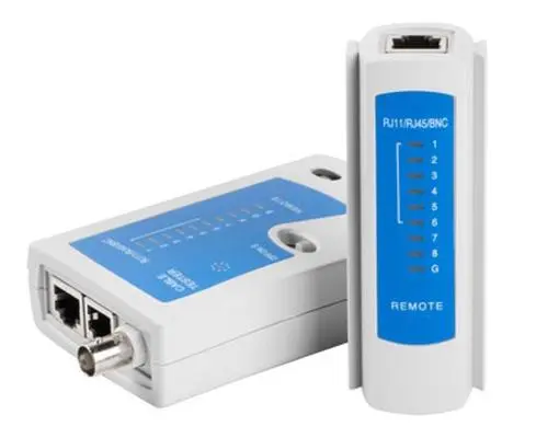 Lanberg cable tester for RJ-45, RJ-12, RJ-11, coaxial - NT-0401