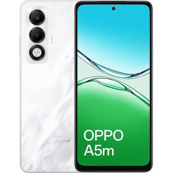 Мобилен телефон Oppo A5m 4G Mist White 8+256GB (v)