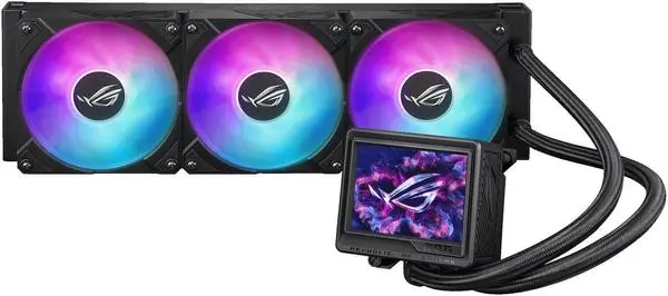 Охладител за процесор ASUS ROG RYUJIN III 360 ARGB EXTREME 3.5" LCD Display - ASUS-FAN-ROG-RYU-III-360E