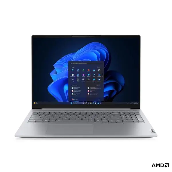 Лаптоп Lenovo ThinkBook 16 G9 AMD Ryzen 7 250 (up to 5.1GHz AMD Ryzen 7 250 3.30 GHz, 16 MB cache, 32GB 5600MHz (2x16GB), SSD 512GB M.2 2242 PCIe 4.0x4 NVMe - 21UT000QBM