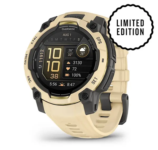 Garmin Instinct 3 - 45 мм, AMOLED - Instinct 3 - 45 мм, AMOLED - Citrine с Citrine Band каишка - 010-02936-02