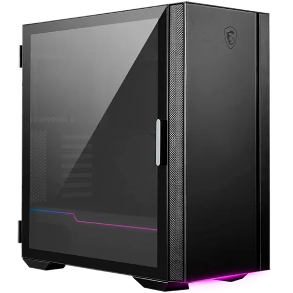 MSI MPG QUIETUDE 100S, Mid-Tower, ATX/Micro-ATX/Mini-ITX, 2x USB 3.2 Gen 1 Type-A, 1x USB 3.2 Gen 2x2 Type-C - MPG_QUIETUDE_100S_RGB