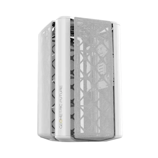 Geometric Future кутия mATX Model 2 THE ARK Mesh White - 1AM2AKWT00101