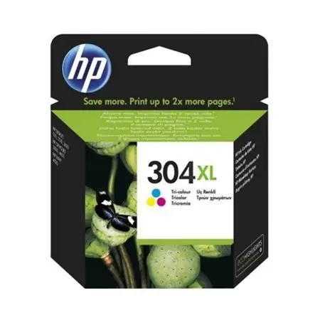 HP 304XL Tri-color Ink Cartridge - N9K07AE