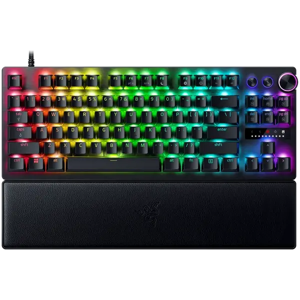 Razer Huntsman V3 Pro Tenkeyless, Gaming keyboard, Analog Optical Switch gen2, Razer Chroma RGB - RZ03-04980100-R3M1
