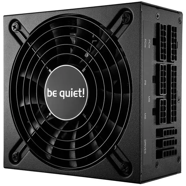 Захранване be quiet! SFX-L POWER 600W - 80 Plus Gold, Cable Management, SFX-to-ATX PSU - BN239