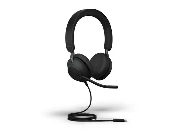 Jabra Evolve2 40 SE, USB-C, MS Stereo слушалка с микрофон - 24189-999-899