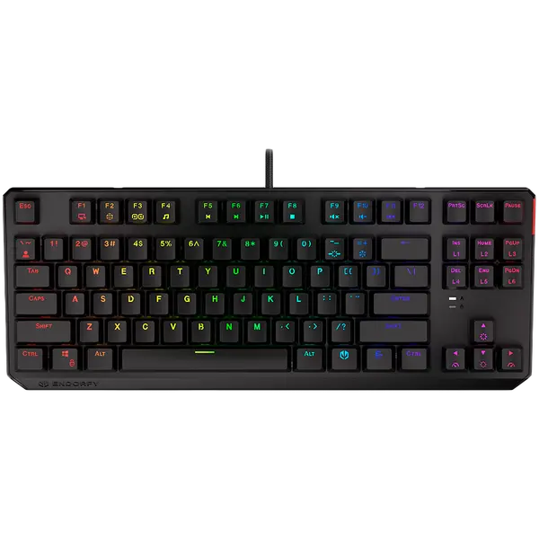 Endorfy Thock TKL Red: Механична геймърска клавиатура с изключително изживяване при писане и игра
