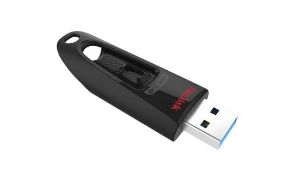 USB памет SanDisk Ultra USB 3.0, 256GB, Черен,100 Mb/s, SD-USB-CZ48-256G-U46