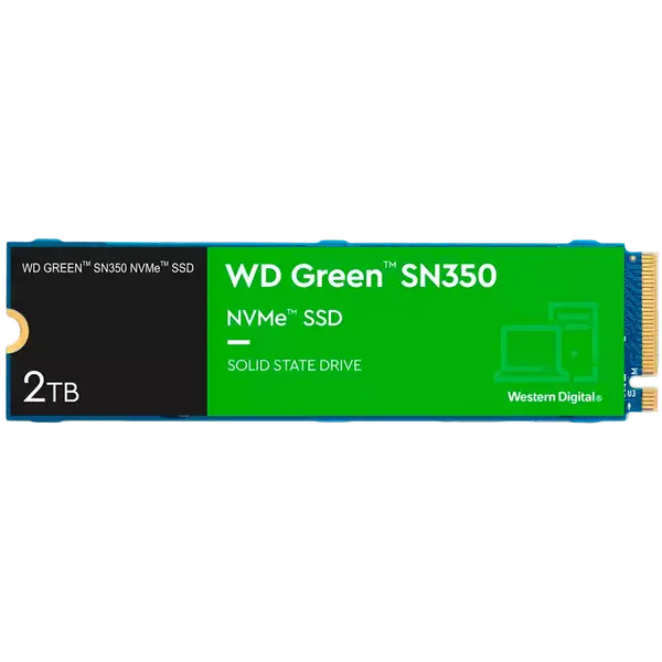 SSD WD Green (M.2, 2TB, PCIE GEN3) - (1005) - WDS200T3G0C-00AZL0