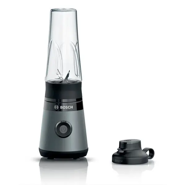 Bosch MMB2111S, Blender VitaPower Series 2, 0,6 L, 450 W, ToGo bottle from Tritan, Grey - MMB2111S