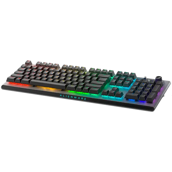 Първи впечатления от безжичната геймърска клавиатура Alienware Tri-Mode Wireless Gaming Keyboard - AW920K (Dark Side of the Moon)