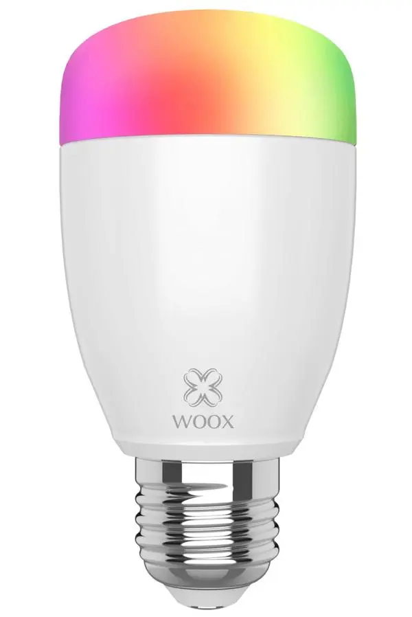 Woox Смарт крушка Light  WiFi Smart E27 LED Bulb RGB+White, 6W/40W, 500lm - R5085