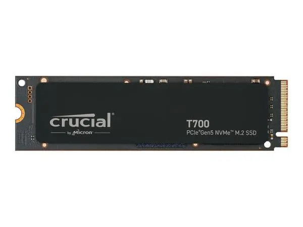 SSD 2TB Crucial M.2 (2280) T700 Gen5 NVMe PCIe вътрешен -  (A)   - CT2000T700SSD3 (8 дни доставкa)