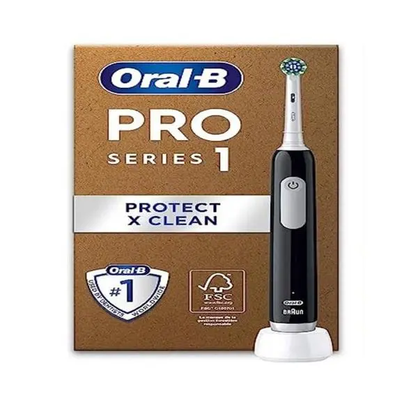 Ел. четка за зъби Oral-B Pro Series 1, 3 режима на работа, сензор за натиск, таймер, черна