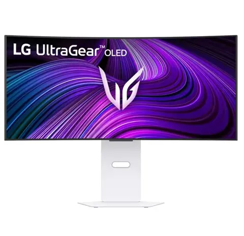 LG 34 UWQHD 240Hz OLED 0.03ms 21:9 HDMI DP USB C FREESYNC HDR PIP CURVED SWIVEL - 34GX90SA-W.AEU - (71457)