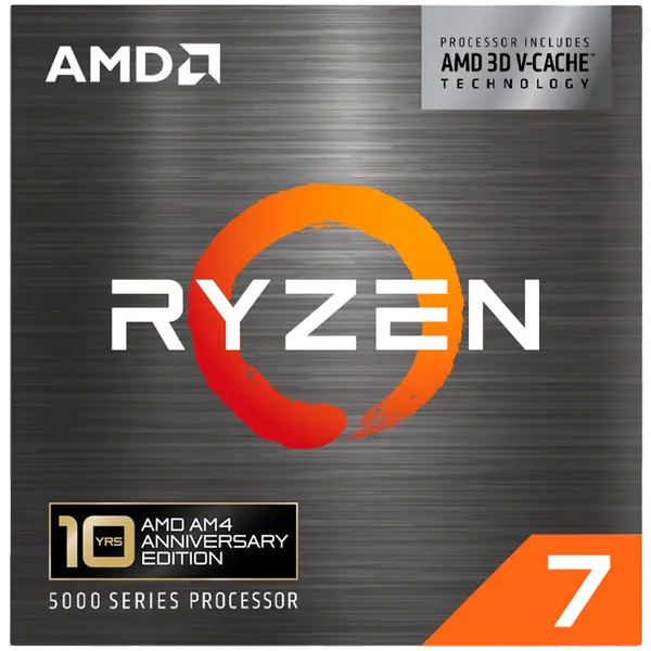 AMD CPU Desktop Ryzen 7 8C/16T 5800X3D (4.5GHz,100MB,105W,AM4) Box - 100-100000651POF