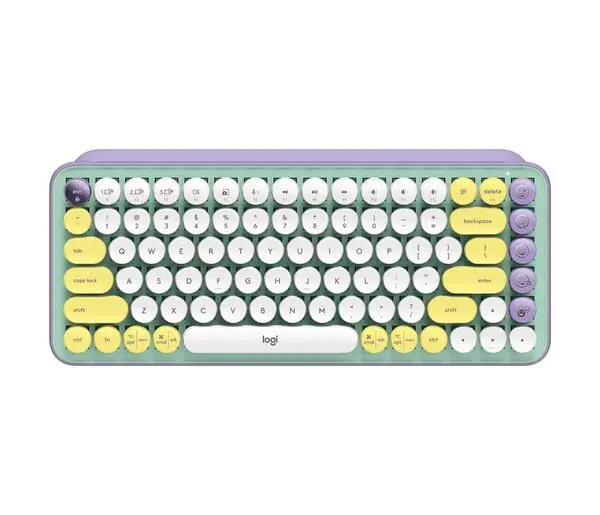 Logitech POP Keys Wireless Mechanical Keyboard With Emoji Keys - DAYDREAM_MINT - US INT'L - INTNL - 920-010736