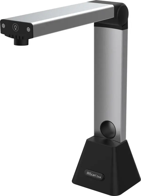 Мулти-функционален скенер/камера iris Desk 5, A4, 8 Mp, USB 2.0, Сив - IRIS-SCAN-DESK5