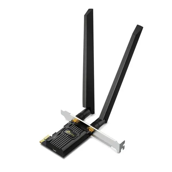Безжичен PCIe адаптер TP-Link Archer TXE72E AXE5400 Wi-Fi 6E (v)
