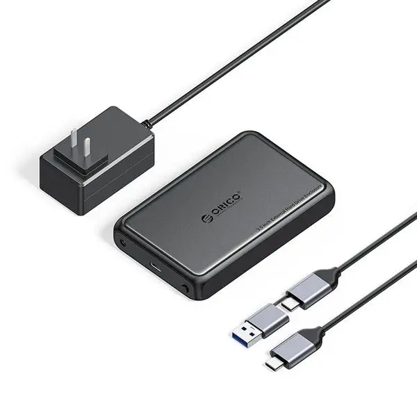 Orico Orico кутия за диск Storage Case 3.5 inch USB-C black DDL35-C3-EU-BK - DDL35-C3-EU-BK-BP