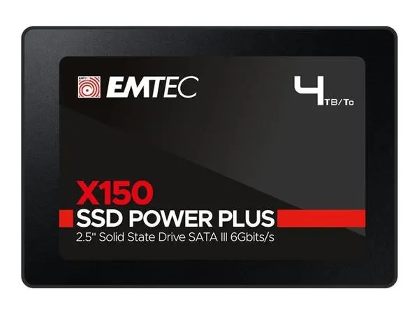 Emtec SSD 2,5" Sata X150 4TB вътрешен -  (A)   - ECSSD4TX150 (8 дни доставкa)