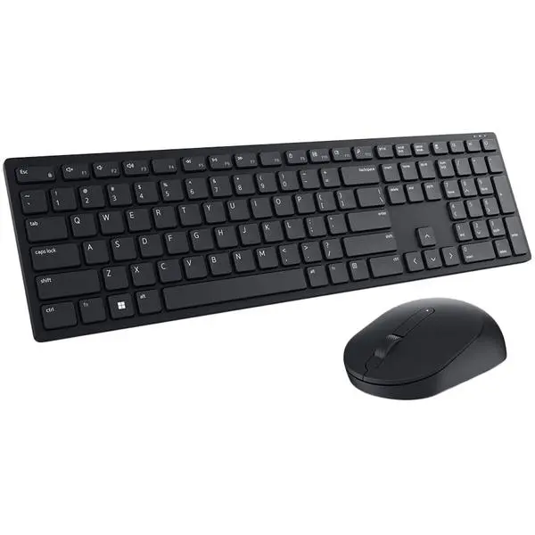 ## Dell Pro Wireless Keyboard and Mouse - KM5221W: Безжична клавиатура и мишка за професионалисти