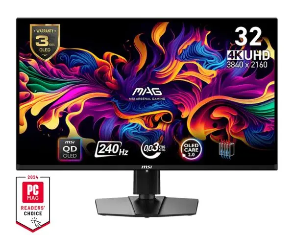 ## MSI MAG 321UPX QD-OLED: Най-добрият геймърски монитор на пазара