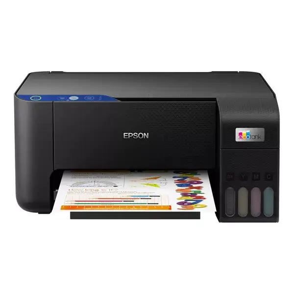 Мултифункционално мастиленоструйно устройство Epson EcoTank L3211, цветен принтер/скенер/копир, 5760 x 1440 dpi, 33 стр/мин, USB, A4, C11CJ68402