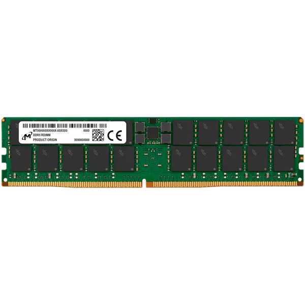 Micron 64GB DDR5 RDIMM 2Rx4 5600MHz CL46 (16Gbit) (Single Pack) - MTC40F2046S1RC56BR