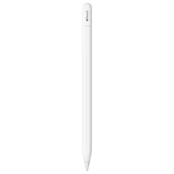 Стилус за таблет Apple Pencil (USB-C), съвместим със Apple iPad Pro/Air/mini, Bluetooth, USB-C, бял, MUWA3ZM/A