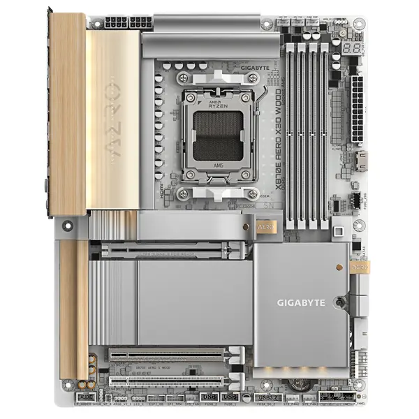 GIGABYTE X870E AERO X3D WOOD WIFI7, Socket AM5 - X870E AERO XWOOD