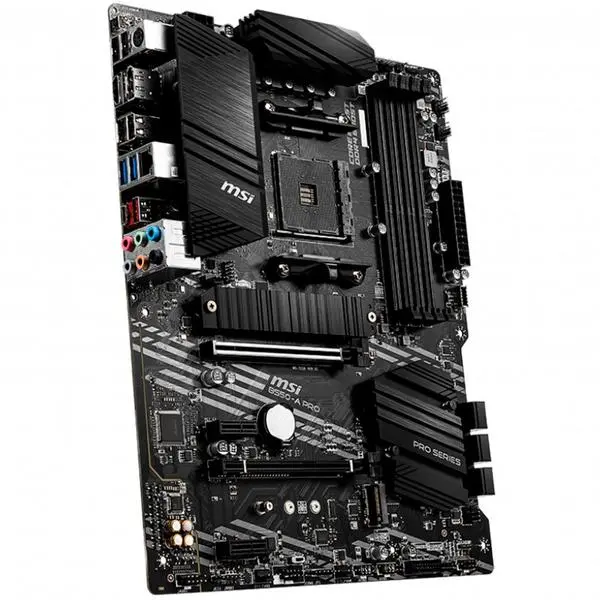 MSI B550-A PRO,ATX, Socket AM4,AMD B550 Chipset,4 DIMMs,Dual Channel DDR4 up to 4400+(OC)MHz - B550-A_PRO