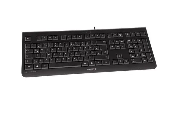 Жична клавиатура CHERRY KC 1000, кирилизирана, черен - CHERRY-KEY-JK-0800EU-2