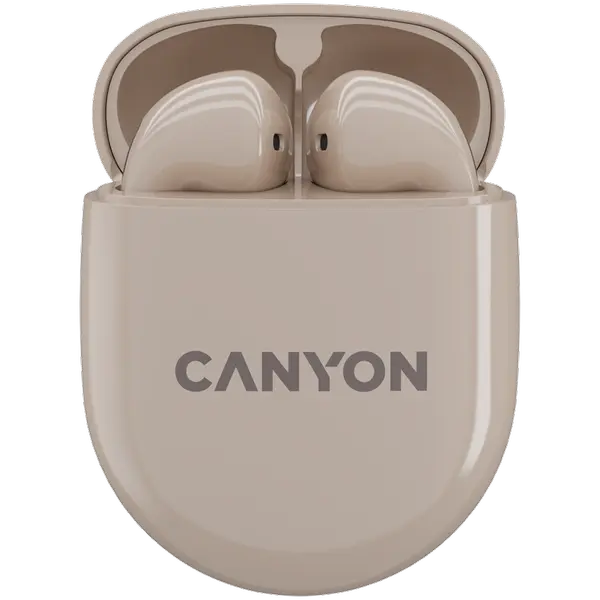 CANYON headset TWS-6 Beige - CNS-TWS6BE