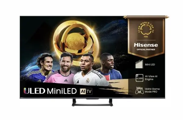 Hisense 50" U7Q, 4K Ultra HD 3840x2160, ULED, FALD, Quantum Dot, 144Hz, IPS, HDR 10+, HLG, Dolby Vision IQ - 50U7Q