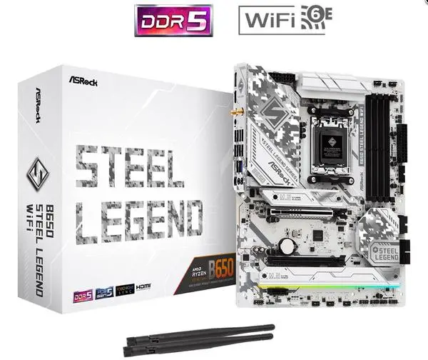 Дънна платка ASROCK B650 STEEL LEGEND WIFI - 70022