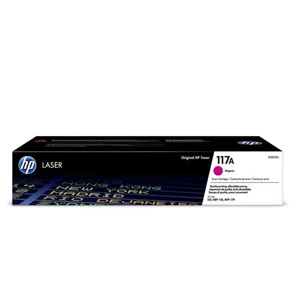 ## HP 117A Magenta Original Laser Toner Cartridge - W2073A: Ярки отпечатъци и ефективна работа за вашия бизнес