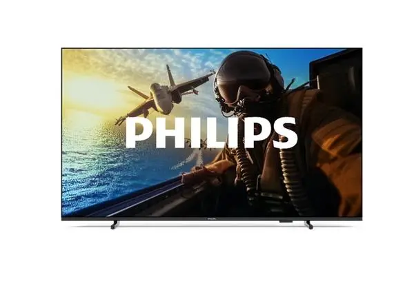Philips  55" 4K UHD DLED, 3840 x 2160p, 60Hz, DVB-T/T2/T2-HD/C/S/S2, Pixel Precise Ultra HD, HDR10+, HLG - 55PUS7000/12