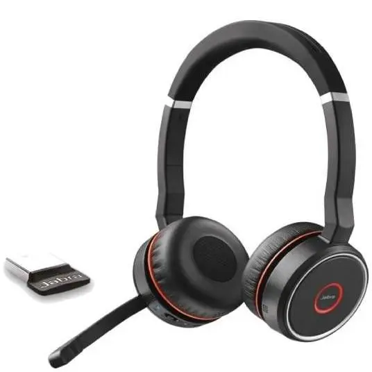 Jabra Evolve 75 SE MS Stereo - Headset - On-Ear -  (К)  - 7599-842-109 (8 дни доставкa)