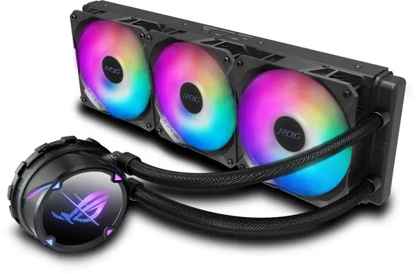 Охладител за процесор ASUS ROG STRIX LC II 360 ARGB, AIO - ASUS-FAN-ROG-LCII360-ARGB