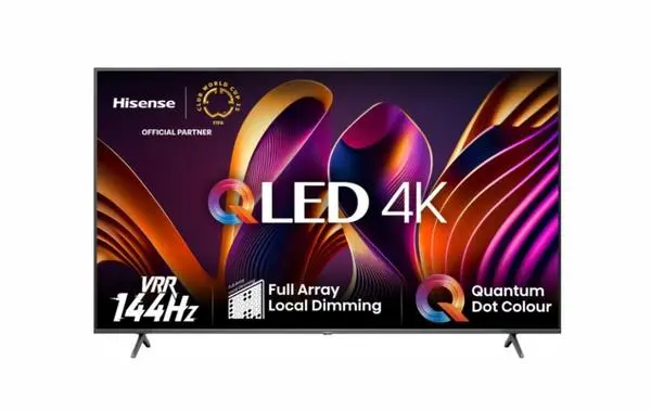 Hisense 75" E7NQ Pro, 4K Ultra HD 3840x2160, QLED, Quantum Dot, 144Hz, HDR 10+ adaptive, HLG, Dolby Vision - 75E7NQ_PRO