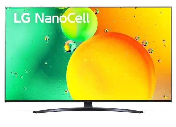 LG  65" 4K IPS HDR Smart Nano Cell TV, 3840x2160, Pure Colors, DVB-T2/C/S2, Active HDR ,HDR 10 PRO, webOS Smart TV - 65NANO763QA