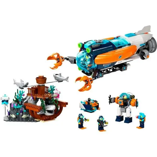 Подводница LEGO City Explorer 60379 -  (A)   - 60379 (8 дни доставкa)